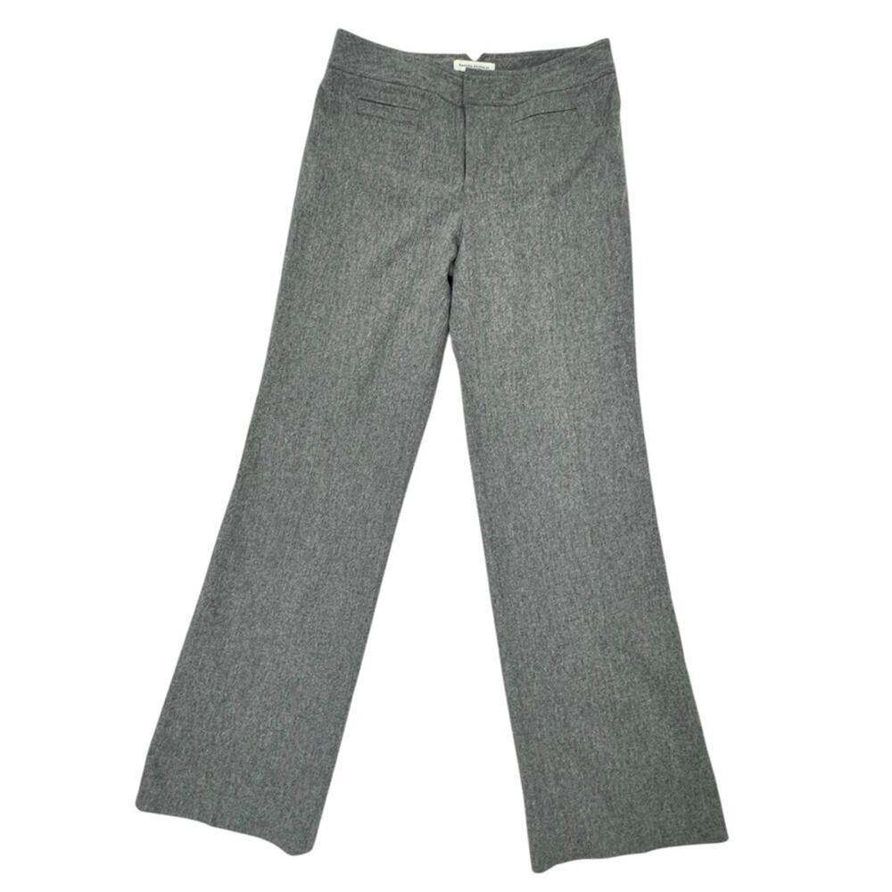 Banana Republic Pants Wool Cashmere Gray Dress Trousers Work 4